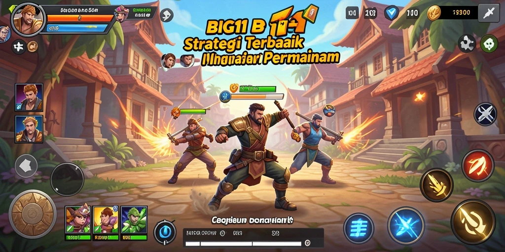 Tampilan menawan dari gameplay BIG11 yang menggugah semangat taktik.