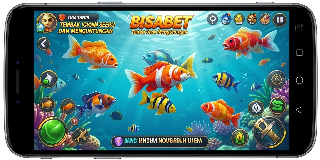 Screenshot gameplay Tembak Ikan yang menampilkan aksi seru.