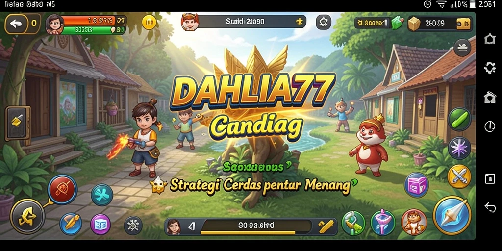 Tampilan menarik gameplay strategi DAHLIA77 dengan aksi seru.
