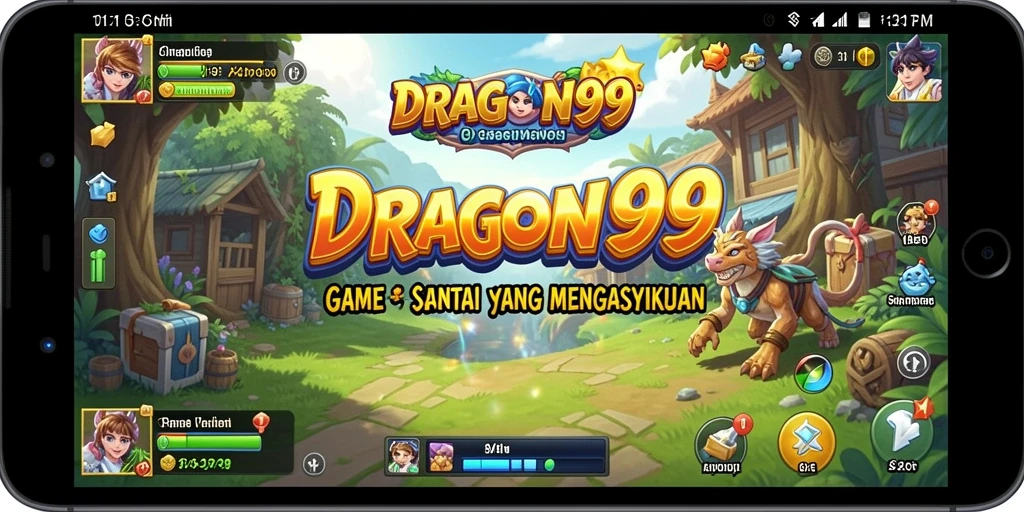 Tampilan gameplay DRAGON99 yang penuh warna dan menyenangkan.