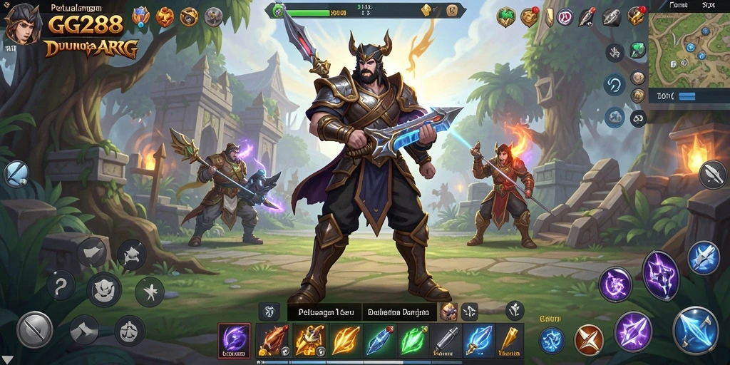 Gameplay seru dan aksi mendebarkan dalam GG288.