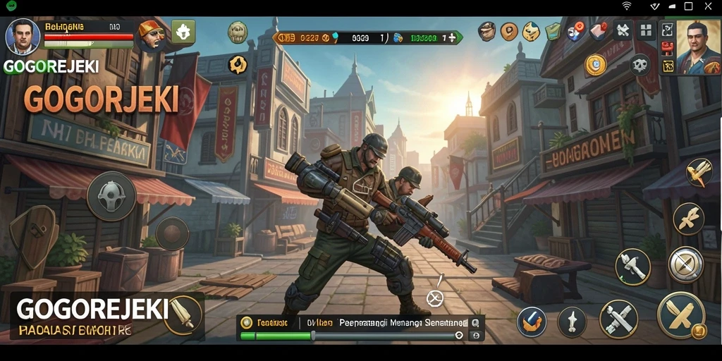 Tampilan menarik dari gameplay GOGOREJEKI yang penuh strategi.