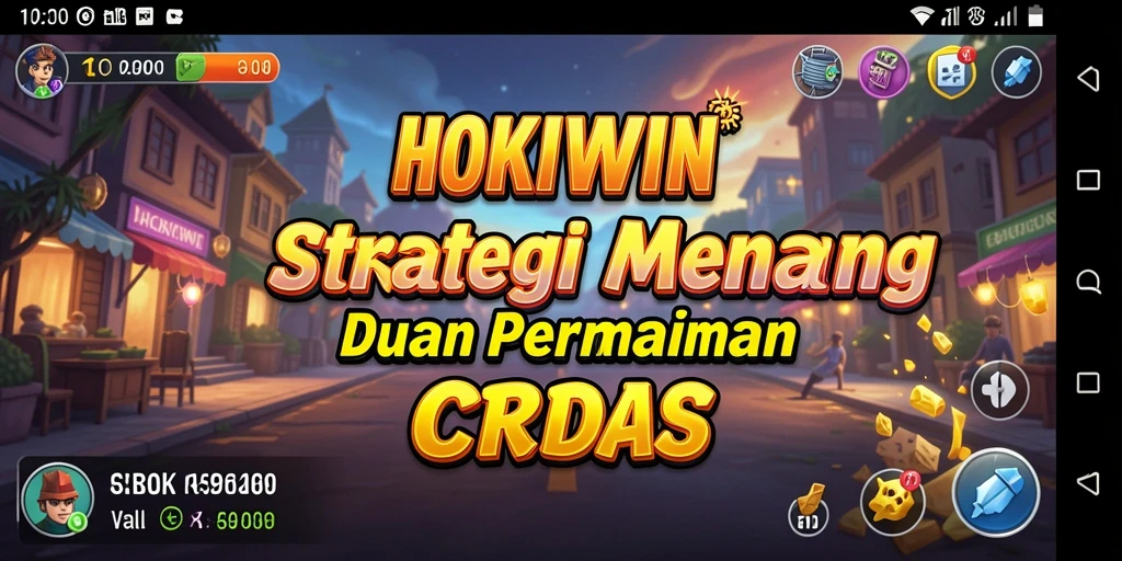Tampilan dinamis HOKIWIN saat bermain strategi yang intens.