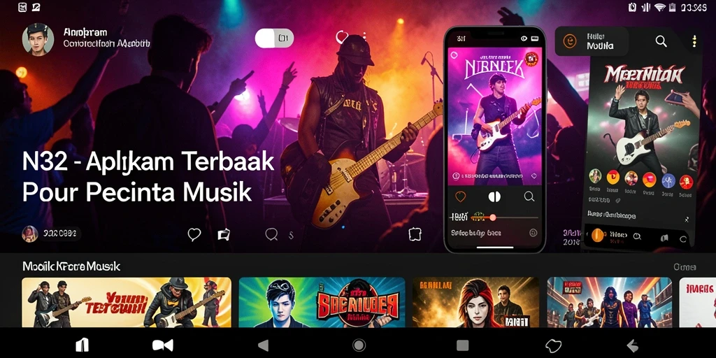Tampilan gameplay N32 yang menarik dan penuh warna.
