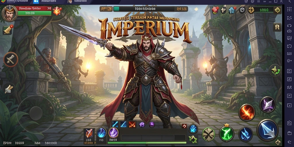 Tampilan gameplay <strong>PP123</strong> dengan pertempuran strategis dan pembangunan basis.