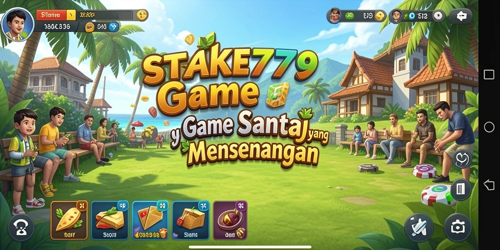 Screenshot utama STAKE779 menampilkan gameplay yang seru dan santai.
